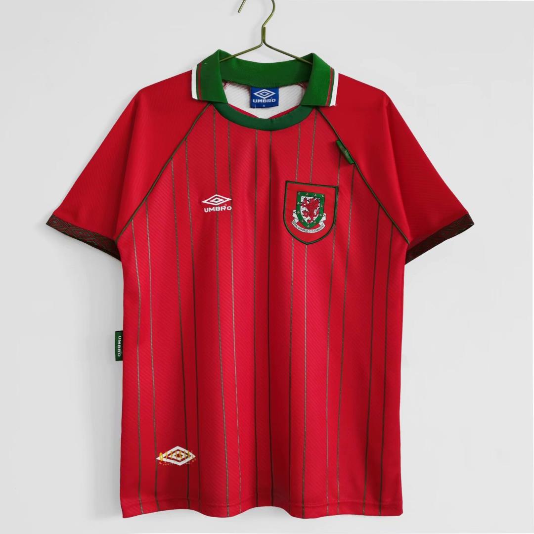 AAA Quality Wales 94/96 Home Soccer Jersey